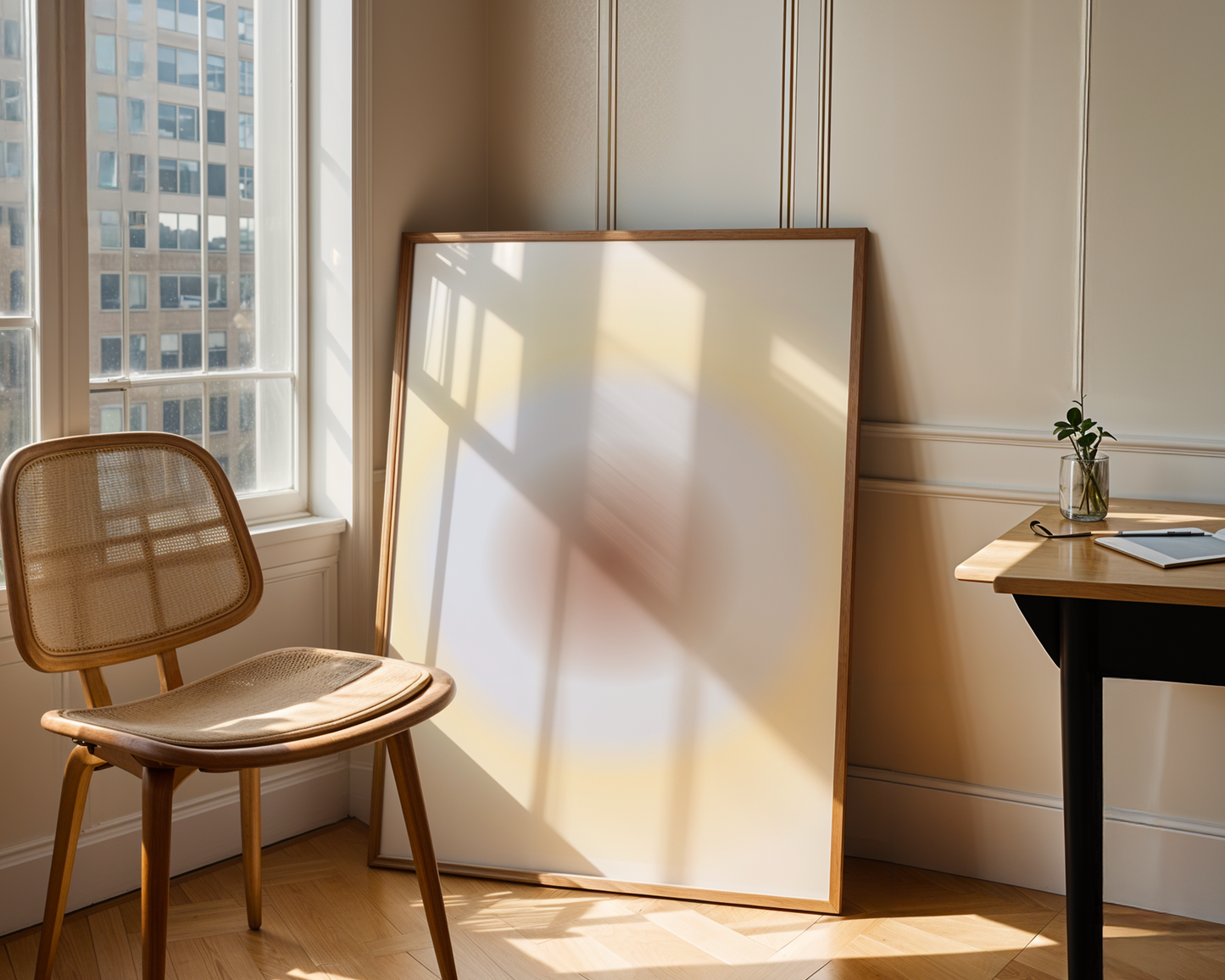 Aura Herbst braun/blau - Poster