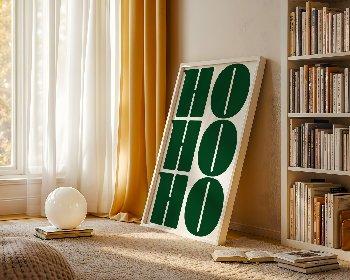 HOHOHO grün - Poster