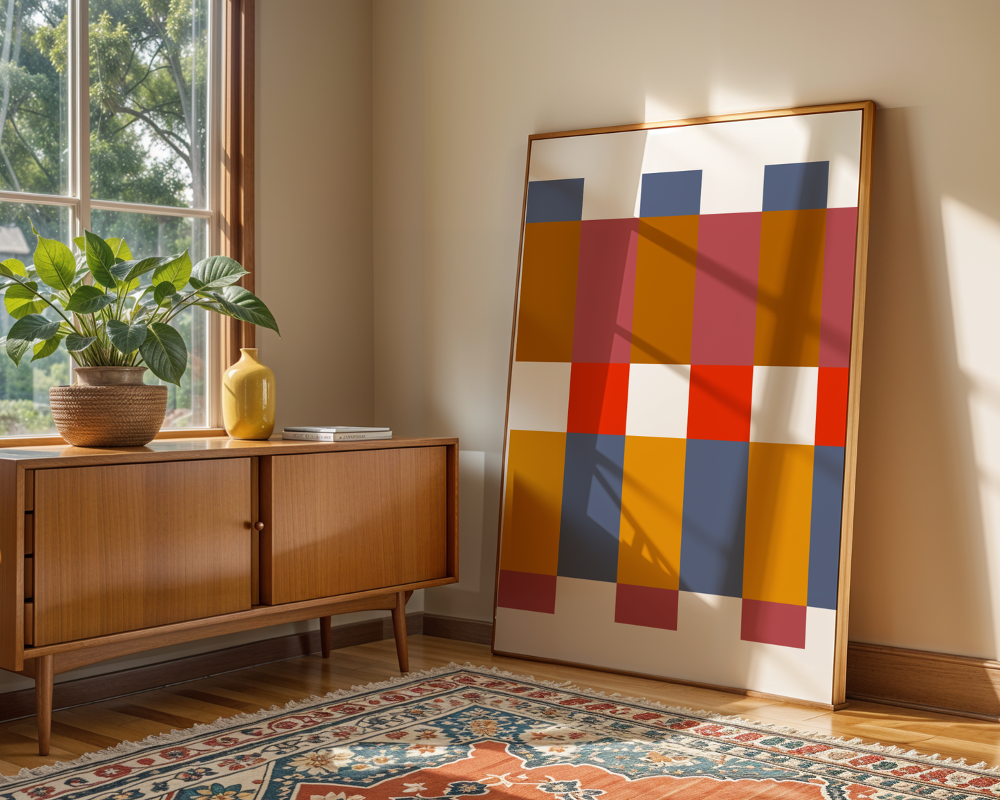 Herbstmuster 2 - Poster