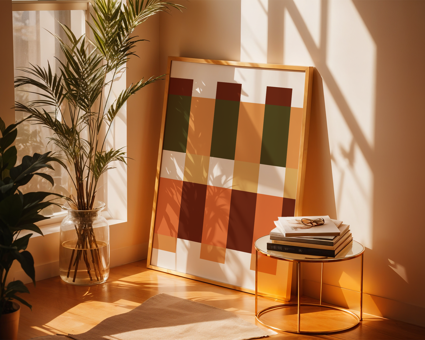 Herbstmuster 3 - Poster