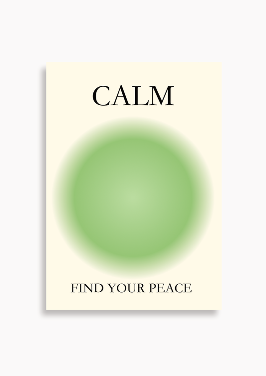 Calm Aura - Poster