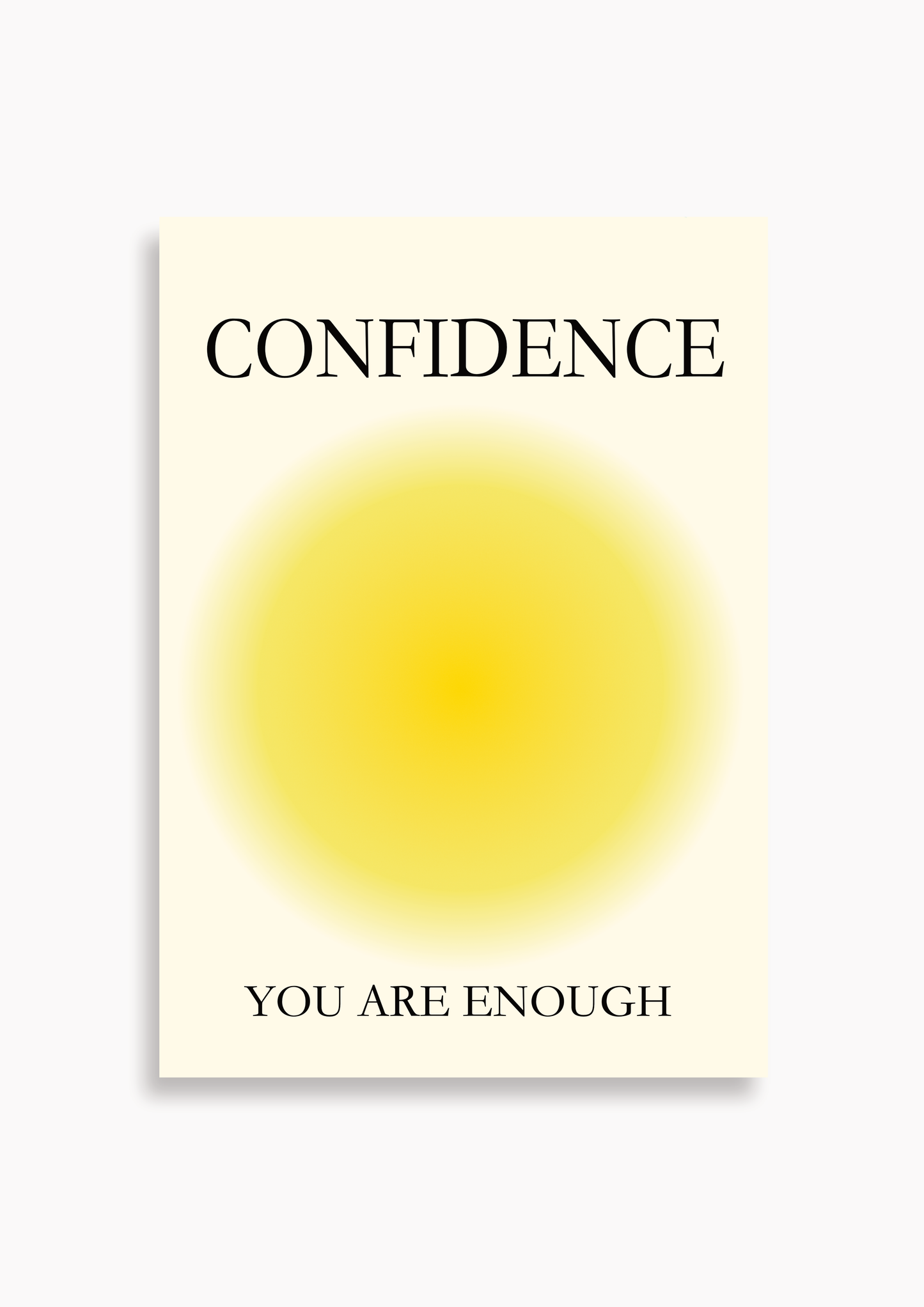 Confidence Aura - Poster