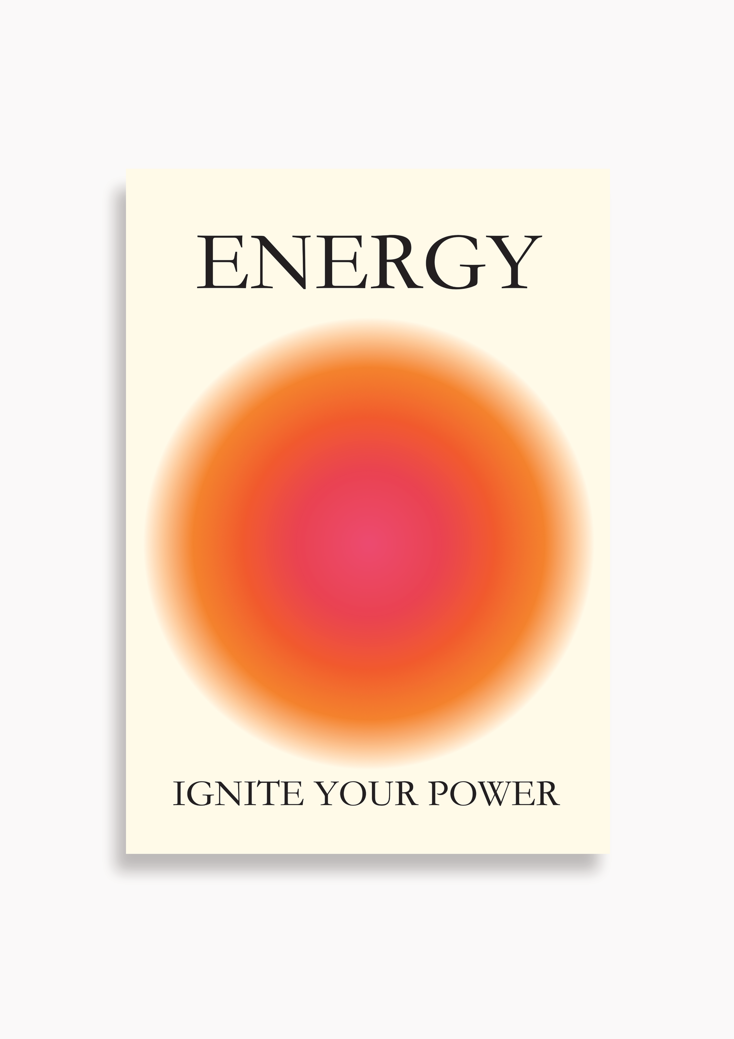 Energy Aura - Poster