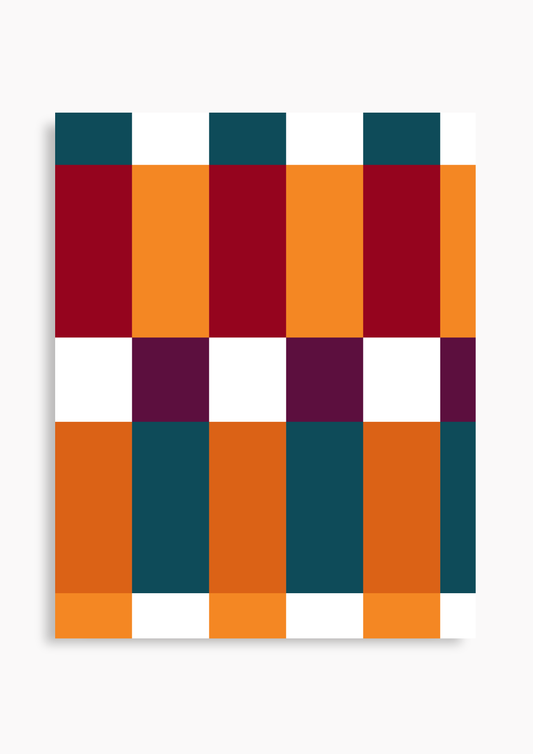 Herbstmuster 1 - Poster