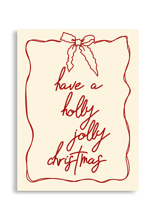 Holly Jolly Christmas - Poster