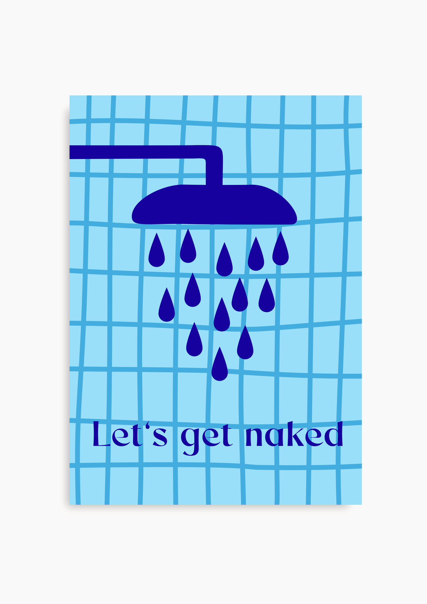 Let's get naked - Poster