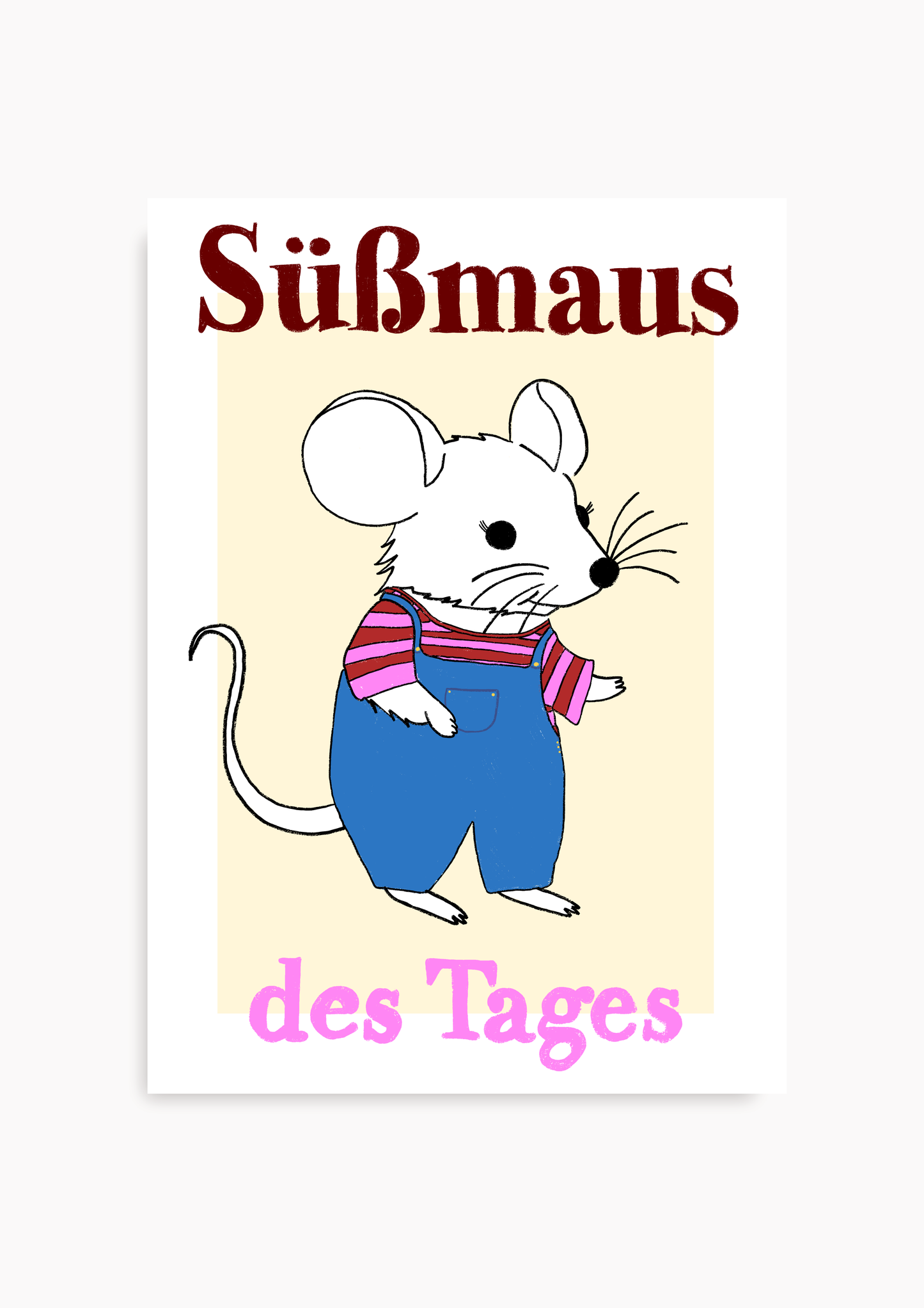 Süßmaus des Tages - Poster