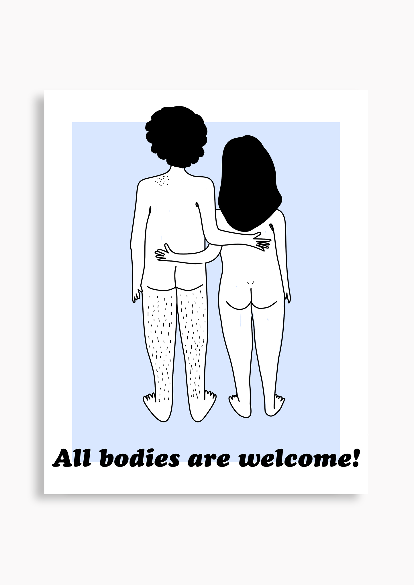 All bodies are welcome - Poster