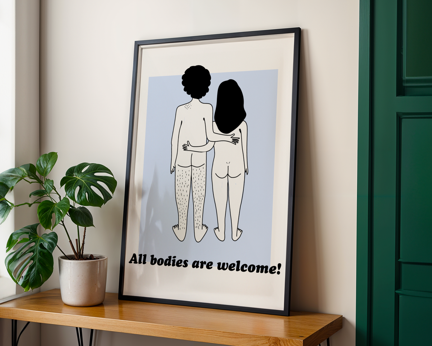 All bodies are welcome - Poster