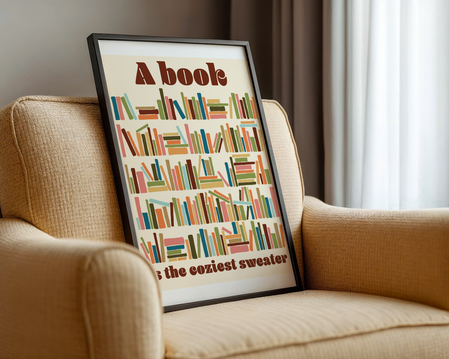 Bücherregal - Poster