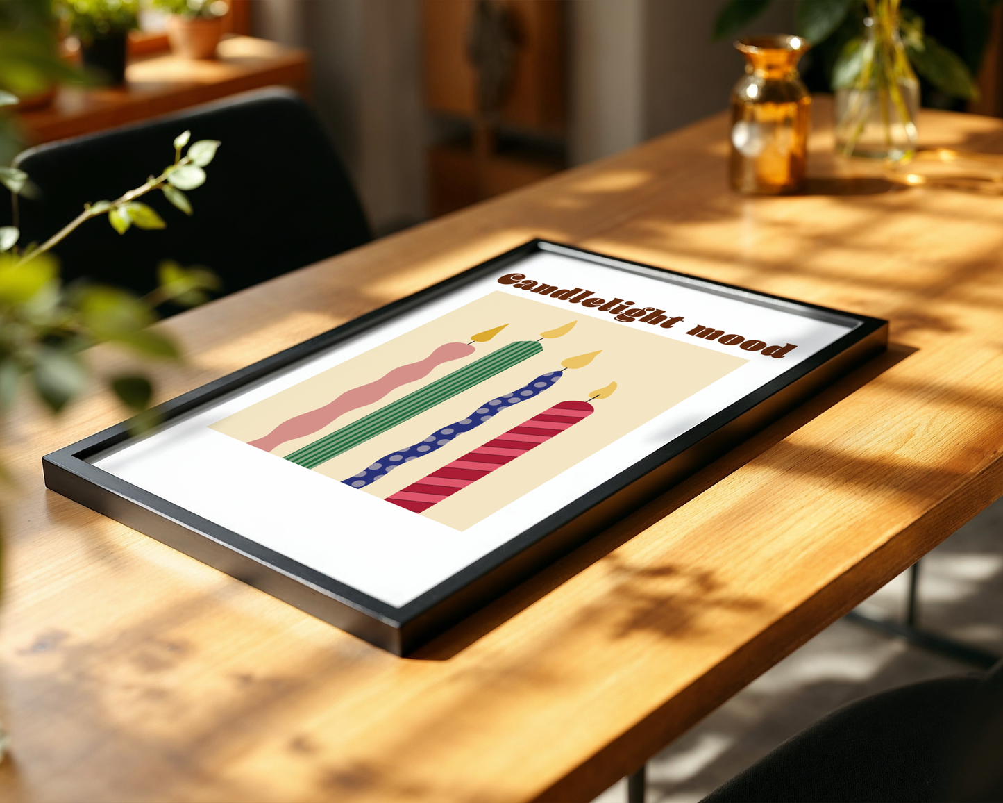 Candlelight mood - Poster