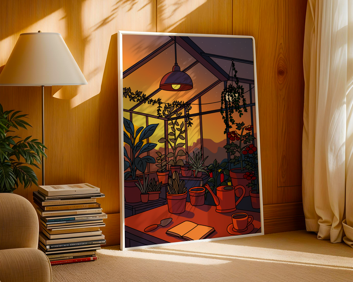 Gewächshaus - Poster