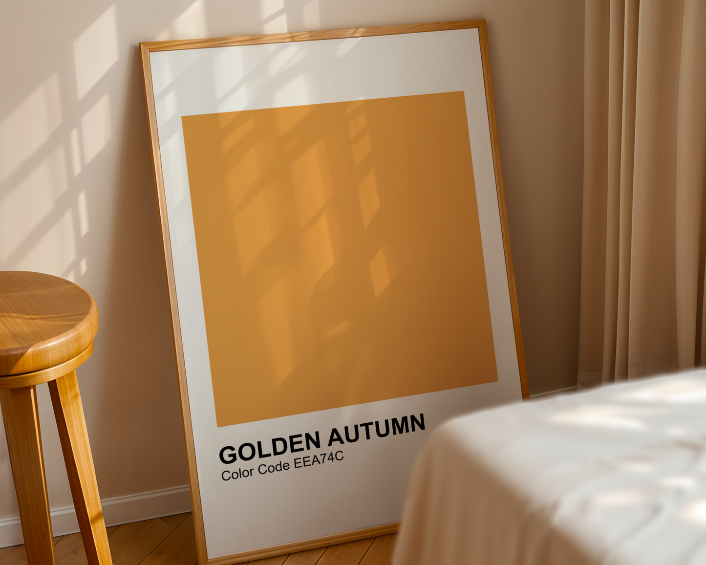 Farbkarte 'Golden autumn' - Poster