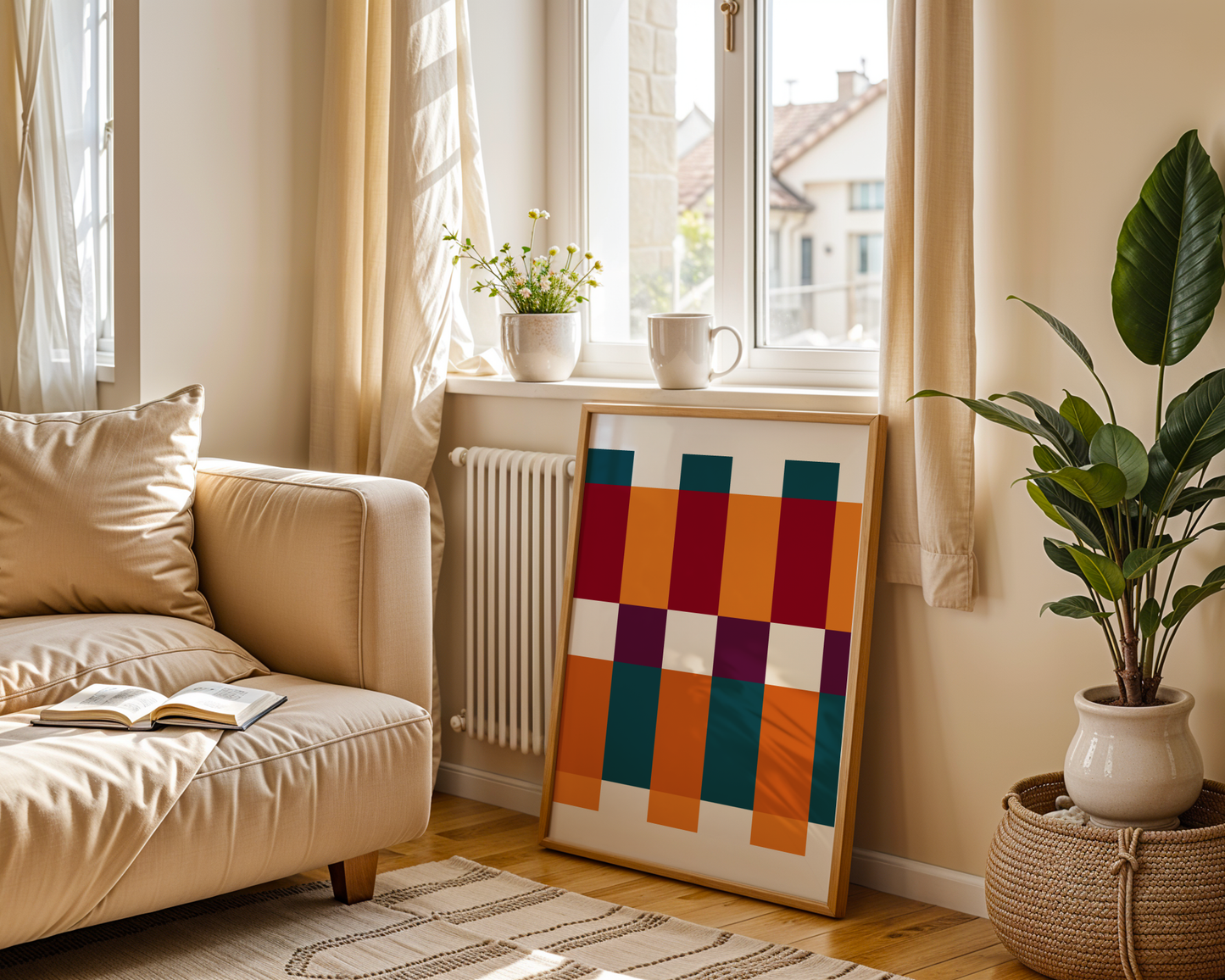 Herbstmuster 1 - Poster