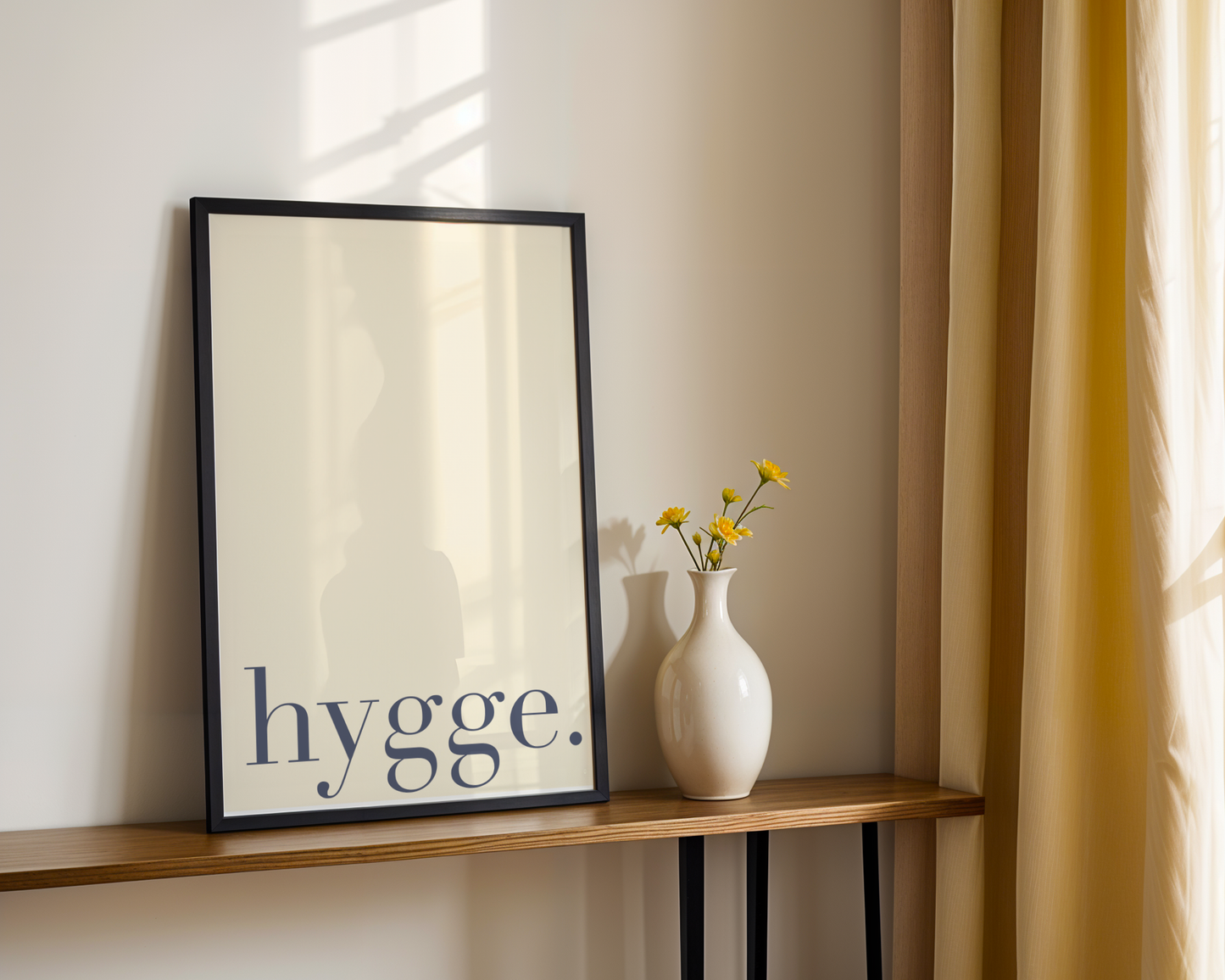 hygge. blau - Poster