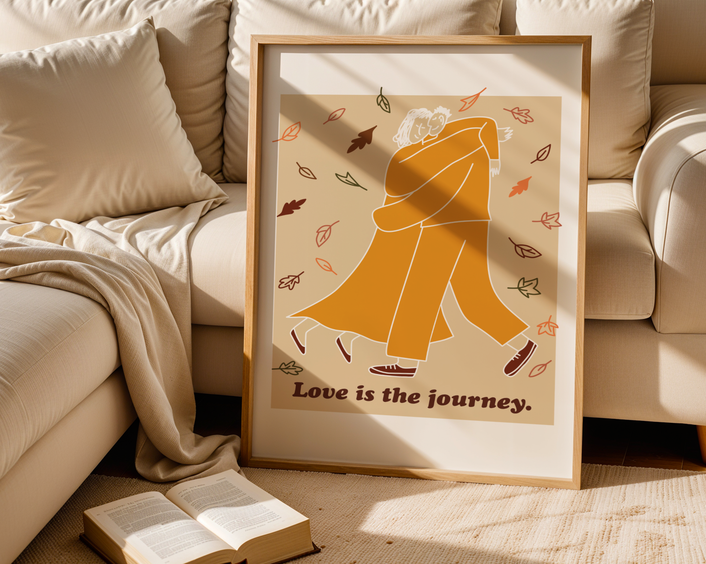 Tanzendes Paar - Poster