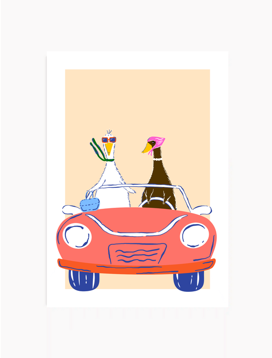 Laufenten Cabrio - Poster